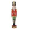 Haute Decor 4ft. Red & Green Christmas Nutcracker