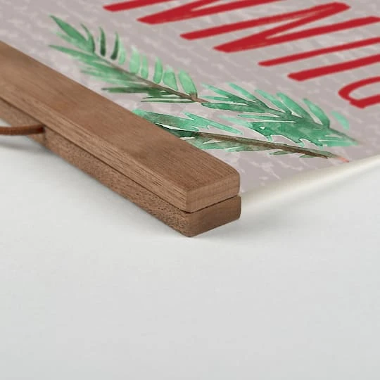 Hot Cocoa And Christmas Cheer Teak Hanging Canvas 3 Hot Cocoa And Christmas Cheer Teak Hanging Canvas - Image 3