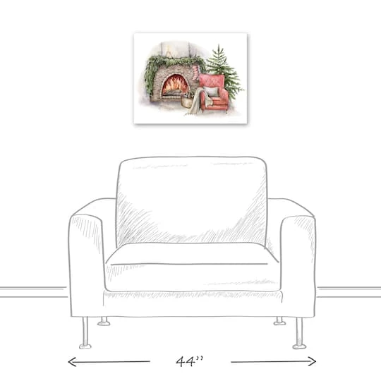 Cozy Fireplace Canvas Wall Art 6 Cozy Fireplace Canvas Wall Art - Image 6