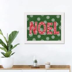 Scandinavian Noel White Framed Print -Michaels Store D673236S 2