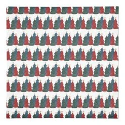 Christmas Tree Trio Cotton Twill Napkin