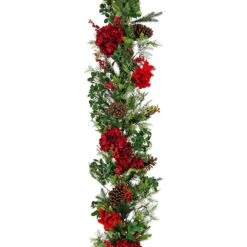9ft. Decorated Vienna Waltz Garland With LED Lights -Michaels Store D675926S 14