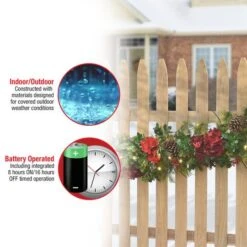 9ft. Decorated Vienna Waltz Garland With LED Lights -Michaels Store D675926S 18