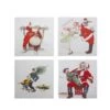 Northlight Classic Norman Rockwell Christmas Scene Canvas Prints Set, 4ct.