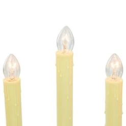 Northlight 14.5" Ivory 5-Lights Christmas Chandelier On Holly Berry & Bell Base Candle Lamp -Michaels Store D676185S 4
