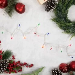 Northlight 50ct. Mini Christmas String Lights With White Wire Multicolor -Michaels Store D676202S 12