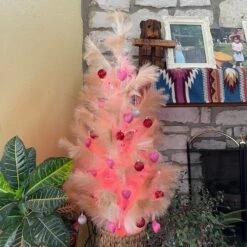 Northlight 50ct. Mini Christmas String Lights With White Wire Pink -Michaels Store D676206S 14