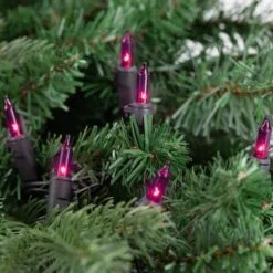 Northlight 50ct. Mini Christmas String Lights With Black Wire Purple 12 Northlight 50ct. Mini Christmas String Lights With Black Wire Purple -Michaels Store D676208S 3