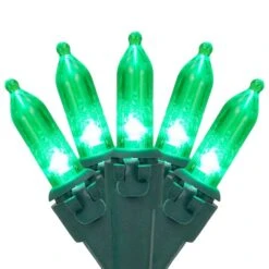 Northlight 50ct. LED Mini Christmas String Lights With Green Wire 16 Northlight 50ct. LED Mini Christmas String Lights With Green Wire -Michaels Store D676217S 1 1