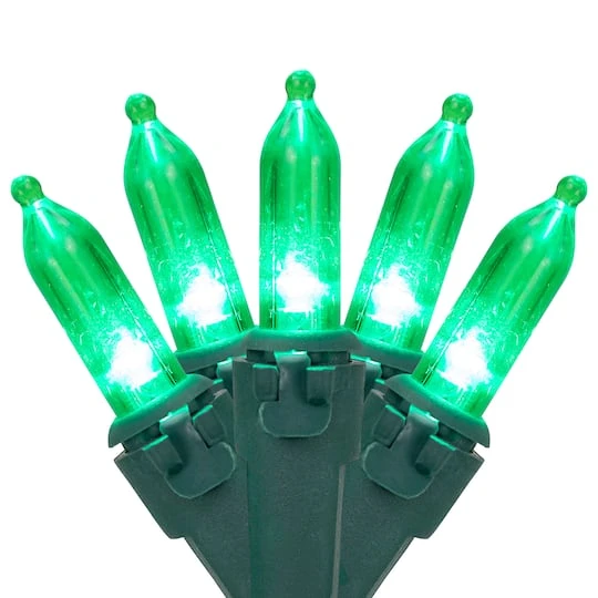 Northlight 50ct. LED Mini Christmas String Lights With Green Wire 9 Northlight 50ct. LED Mini Christmas String Lights With Green Wire - Image 9