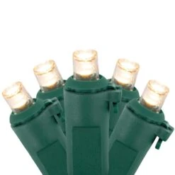 Northlight 100ct. Warm White LED Wide Angle Christmas Lights Set With Green Wire -Michaels Store D676219S 11