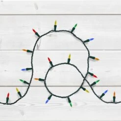 Northlight 200ct. Multi-Color LED Mini Christmas Lights Set With Green Wire 6 Northlight 200ct. Multi-Color LED Mini Christmas Lights Set With Green Wire -Michaels Store D676220S 2