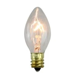 Northlight Incandescent C7 Replacement Bulbs, 25ct. Clear -Michaels Store D676236S 1 1