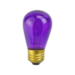 Northlight Transparent Incandescent S14 Replacement Christmas Bulbs, 25ct. Violet -Michaels Store D676241S 11