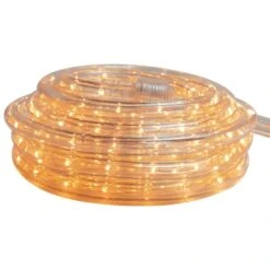 Northlight 100ft. Clear Incandescent Outdoor Christmas Rope Lights -Michaels Store D676261S 2