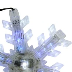 Northlight 3ct. Cascading White And Blue LED Snowfall Snowflake Christmas Light Set -Michaels Store D676264S 3