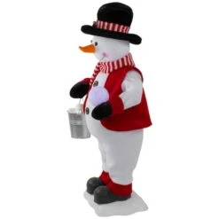 Northlight 24" Lighted & Animated Musical Snowman Christmas Figure 10 Northlight 24" Lighted & Animated Musical Snowman Christmas Figure -Michaels Store D676288S 4