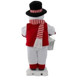 Northlight 24" Lighted & Animated Musical Snowman Christmas Figure 11 Northlight 24" Lighted & Animated Musical Snowman Christmas Figure -Michaels Store D676288S 5