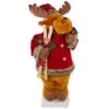 Northlight 24" Lighted & Animated Musical Moose Christmas Figure