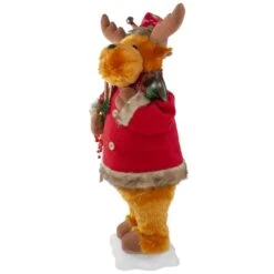 Northlight 24" Lighted & Animated Musical Moose Christmas Figure -Michaels Store D676289S 5
