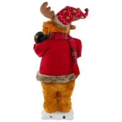Northlight 24" Lighted & Animated Musical Moose Christmas Figure -Michaels Store D676289S 6