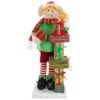 Northlight 30" Santa's Little Animated Elf With Lighted Star Musical Christmas Figure