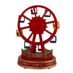 Northlight 11" Red & Gold LED Musical Rotating Christmas Ferris Wheel -Michaels Store D676305S 5