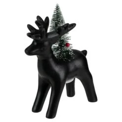 Northlight 7.5" LED Standing Reindeer With Christmas Tree -Michaels Store D676309S 3