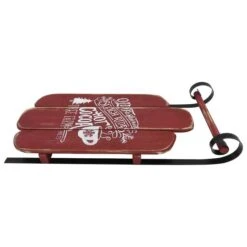 Northlight 23'' Red Wooden Christmas Snow Sled Decoration