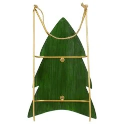 Northlight 18.25'' Green Wooden Believe Christmas Snow Sled Decoration 13 Northlight 18.25'' Green Wooden Believe Christmas Snow Sled Decoration -Michaels Store D676319S 3