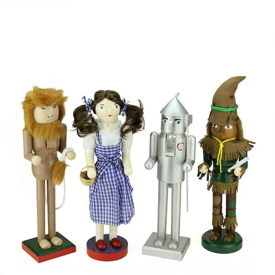 Northlight Decorative Wizard Of Oz Wooden Christmas Nutcrackers Set 2 Northlight Decorative Wizard Of Oz Wooden Christmas Nutcrackers Set - Image 2