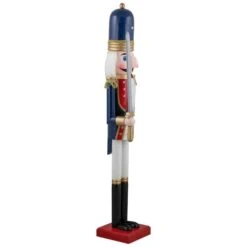 Northlight 48.25'' Blue And White Christmas Nutcracker Soldier With Sword Decoration 18 Northlight 48.25'' Blue And White Christmas Nutcracker Soldier With Sword Decoration -Michaels Store D676330S 14