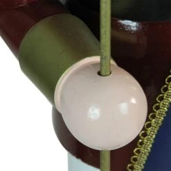 Northlight 48'' Brown And White Wooden Christmas Nutcracker King With Scepter Decoration -Michaels Store D676331S 3