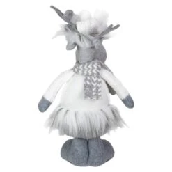 Northlight 12.5'' Gray And White Standing Moose Tabletop Christmas Decoration 11 Northlight 12.5'' Gray And White Standing Moose Tabletop Christmas Decoration -Michaels Store D676333S 5
