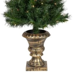 Northlight 5-Piece Pre-Lit Norwich Pine Artificial Christmas Entryway Set -Michaels Store D676655S 15