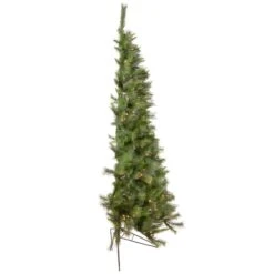 Northlight 6.5ft. Pre-Lit Medium Canyon Pine Artificial Christmas Wall Tree, Clear Lights -Michaels Store D676676S 3