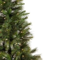 Northlight 6.5ft. Pre-Lit Medium Canyon Pine Artificial Christmas Wall Tree, Clear Lights -Michaels Store D676676S 5