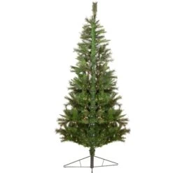 Northlight 6.5ft. Pre-Lit Medium Canyon Pine Artificial Christmas Wall Tree, Clear Lights -Michaels Store D676676S 6