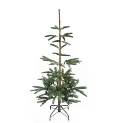Northlight 4.5ft. Unlit Slim Nordmann Fir Layered Artificial Christmas Tree