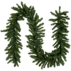 Northlight 9ft. Pre-Lit Canadian Pine Christmas Garland 16 Northlight 9ft. Pre-Lit Canadian Pine Christmas Garland -Michaels Store D676717S 11