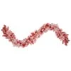 Northlight 9ft. Pre-Lit Flocked Red Pine Christmas Garland