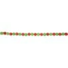 Northlight 6ft. Red & Green Glittered Candy Drop Christmas Garland