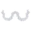 Northlight 9ft. Icy White Iridescent Spruce Christmas Garland