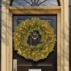 30" LED Norwood Fir Wreath -Michaels Store D677555S 2