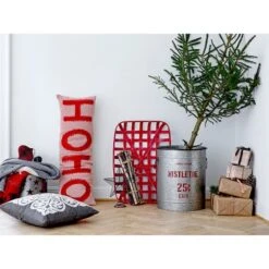 Hello Honey® Red Ho Ho Lumbar Pillow -Michaels Store D758731S 4