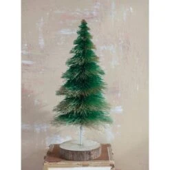 Hello Honey® 12.25" Green Sisal Bottlebrush Decorative Tree -Michaels Store D758754S 2