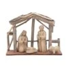 Hello Honey® 10" Recycled Handmade Driftwood Nativity Christmas Décor