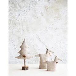 Hello Honey® 12" Natural Canvas Tree With Bells Decoration -Michaels Store D758786S 2