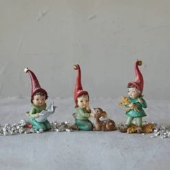 Hello Honey® 5.75" Elf With Fawn & Jingle Bell -Michaels Store D758832S 2