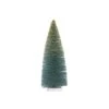 Hello Honey® 12" Green & Gold Glitter Sisal Bottle Brush Tree With Wood Base